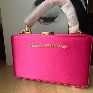 Brandon Blackwood Satin Pink Slim Kendrick Trunk.